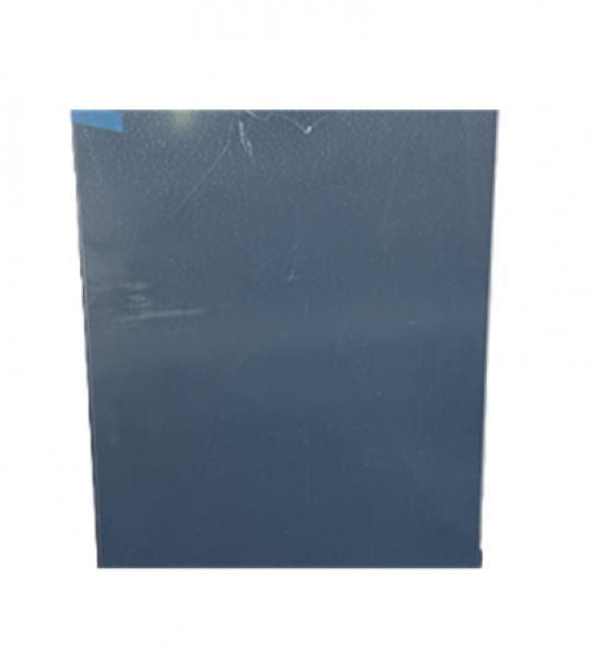 Grau matt lackiertes Aluminiumblech 1,5mm mit Schutzfolie